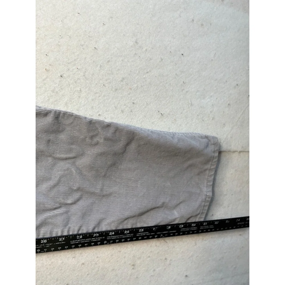 Vintage Rustler Mens Corduroy Pants Gray Regular Fit 89661SM USA Made 38x32